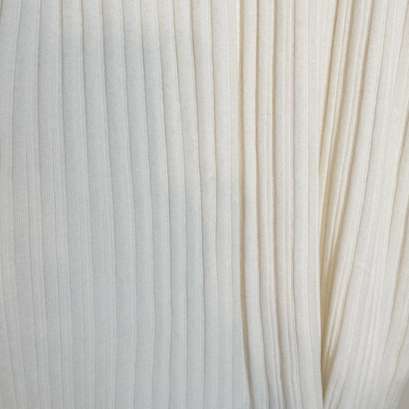 Sundance Ivory Pointelle Josalyn, BellSleeves Sweater Dress with Lining- size PL - Picture 9 of 11